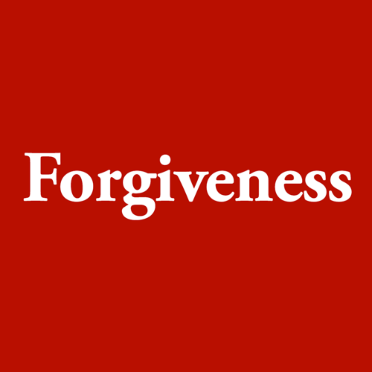 Main Image Supporting the Content of Forgiveness