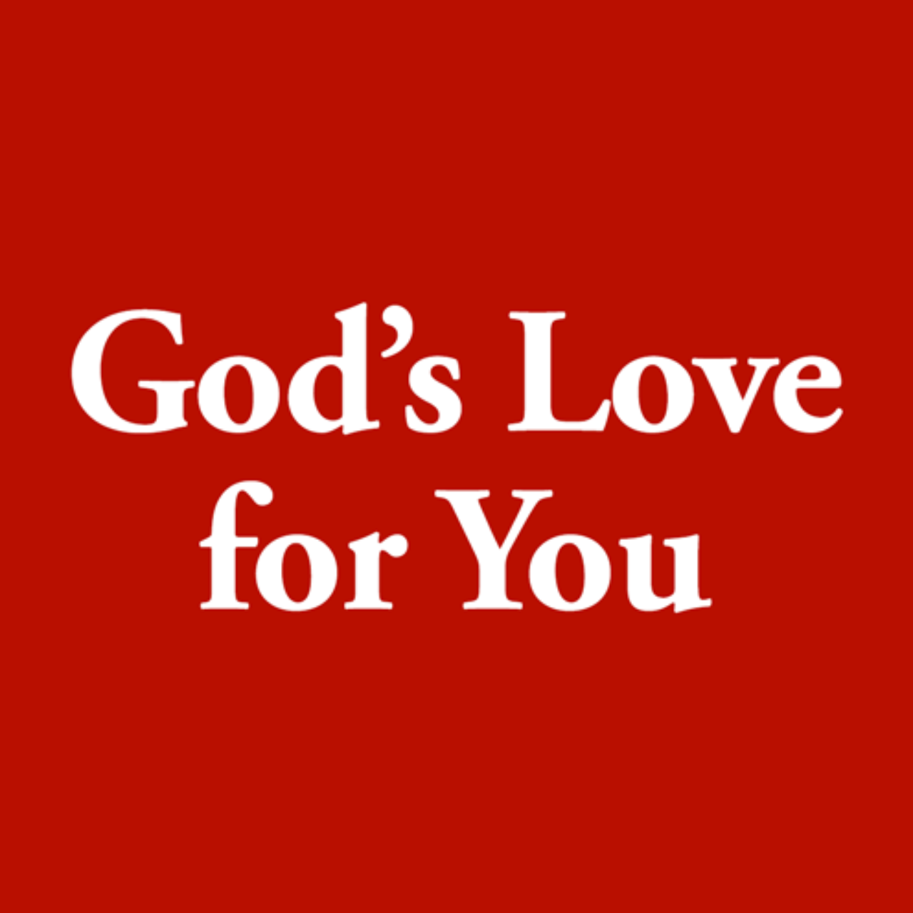 God's Love for You Image