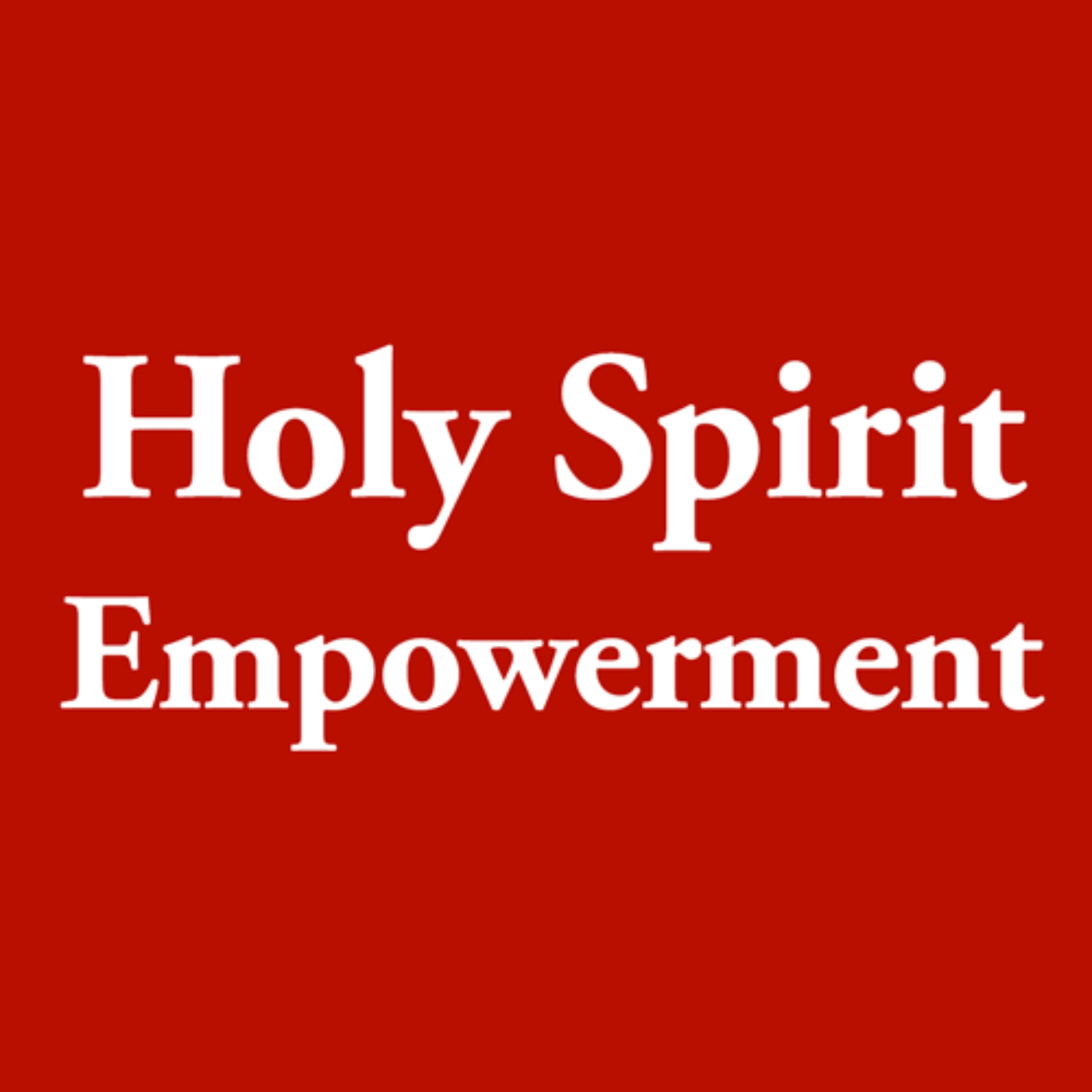 Holy Spirit Empowerment Image