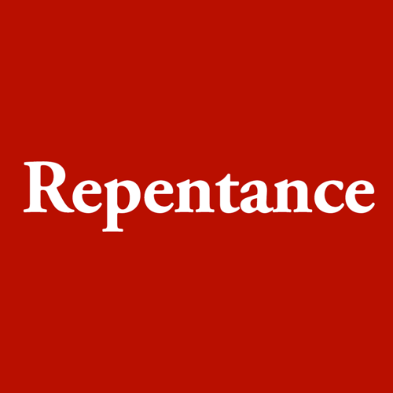 Main Image Supporting the Content of Repentance