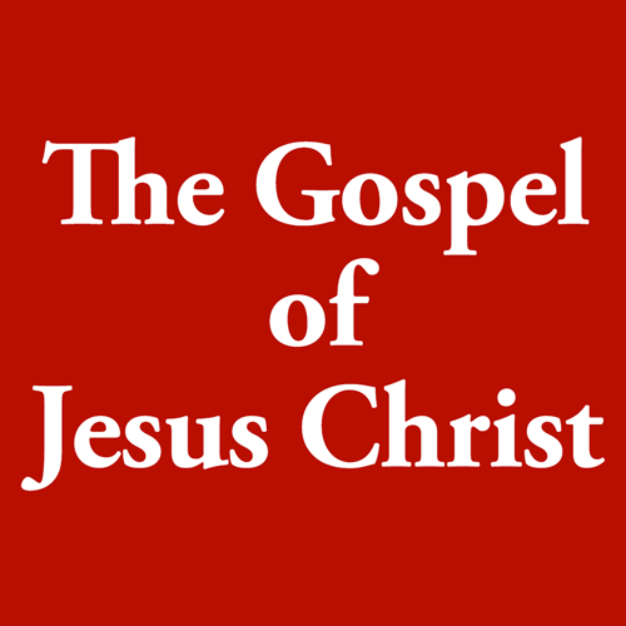 Main Image Supporting the Content of The Gospel of Jesus Christ